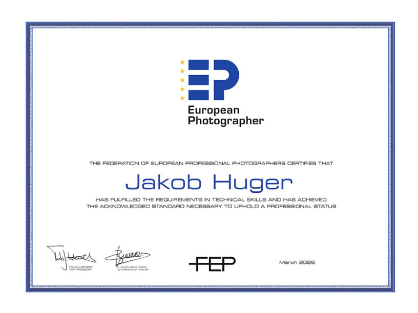 Jakob Huger ist European Photographer